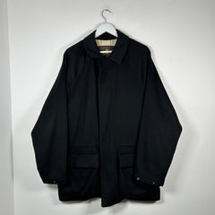 Loro Piana Black Cashmere 'Horsey' Jacket Size L