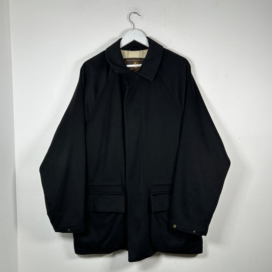 Loro Piana Black Cashmere 'Horsey' Jacket Size L