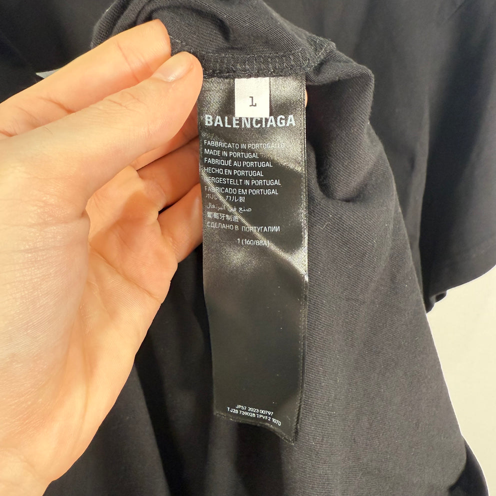 Balenciaga Phantom Logo T-Shirt Size 1