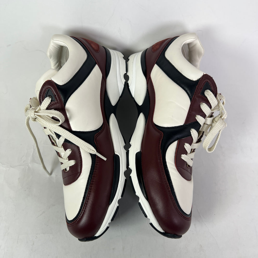Chanel Interlocking CC Calfskin Leather Runners