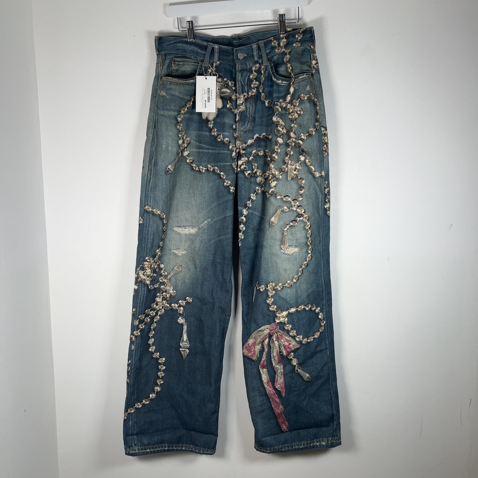 Acne Studios 1981 ‘Mid Blue’ Trompe L’oeil Jeans