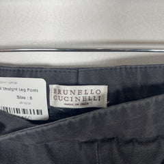 Brunello Cucinelli Straight Leg Pants