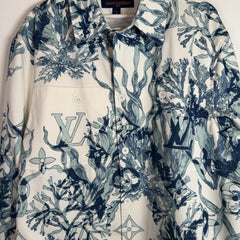 Louis Vuitton FW23 Coral Reef Monogram Shirt