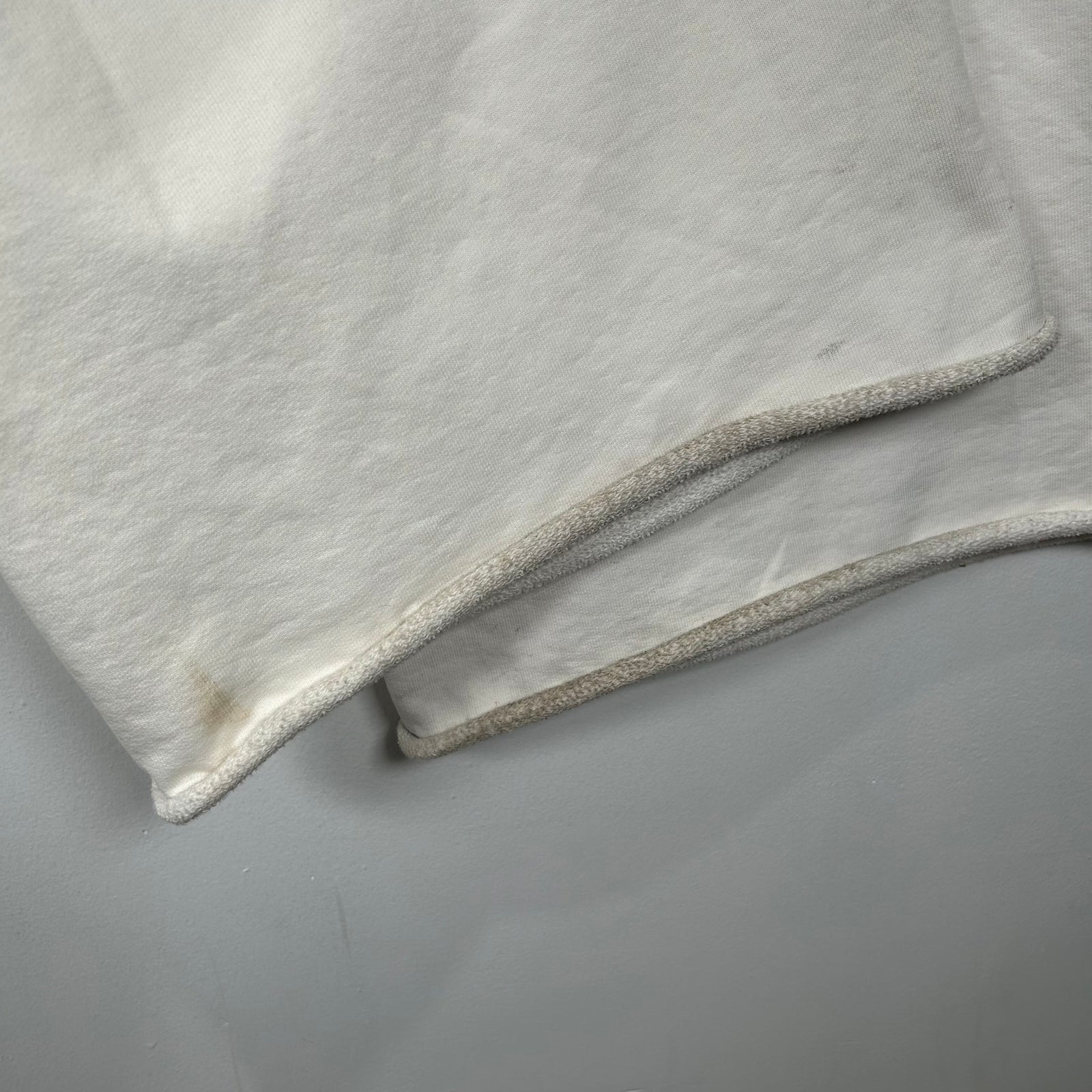 MM6 Maison Margiela White ‘6’ Logo Wide Leg Sweatpants Size S