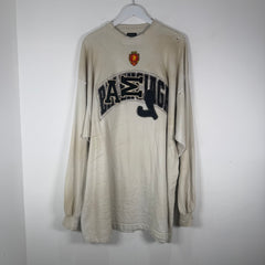 Balenciaga Skater Distressed Oversized Longsleeve Size XXXL