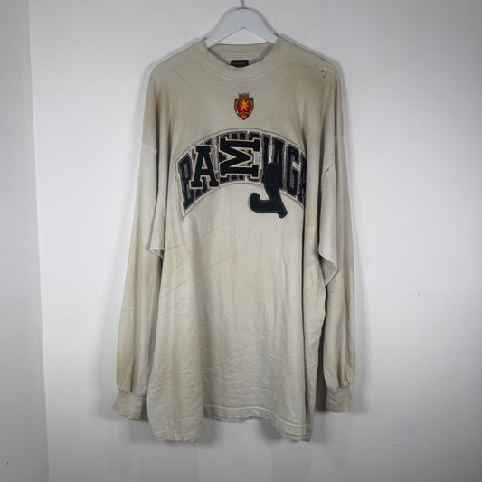 Balenciaga Skater Distressed Oversized Longsleeve Size XXXL
