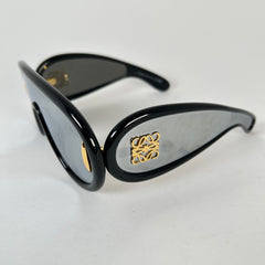 Loewe Black Anagram Mask Sunglasses