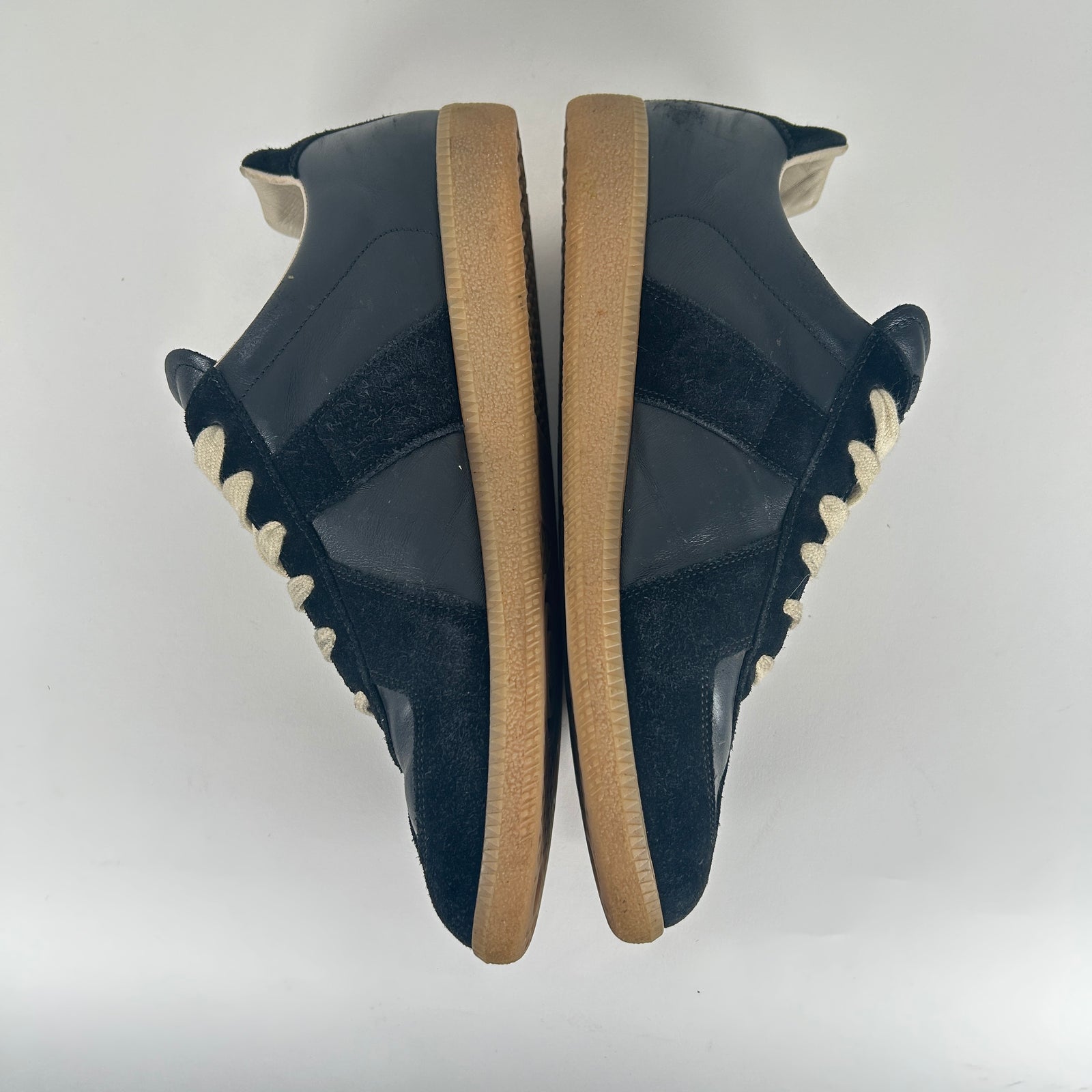 Maison Margiela Black Gum Sole Repilca Gats Size 43
