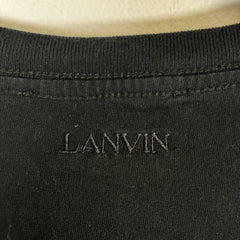 Lanvin x Gallery Dept Black French Logo Tee Size XS