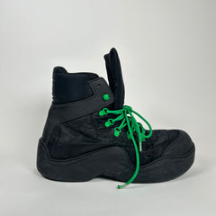 Bottega Veneta Black Puddle Bomber Boots Size 44