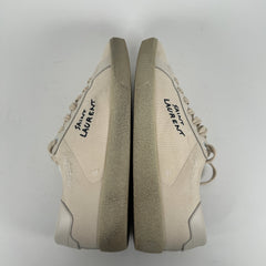 Saint Laurent Spell Out Logo Lowtop Sneakers