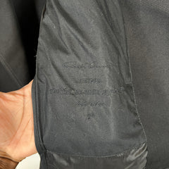 Rick Owens SS14 Vicious Black Fencing Jacket Size 48