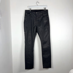 Rick Owens DRKSHDW Detroit Waxed Denim Jeans