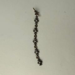 Chrome Hearts Tiny E .925 Diamond Earring