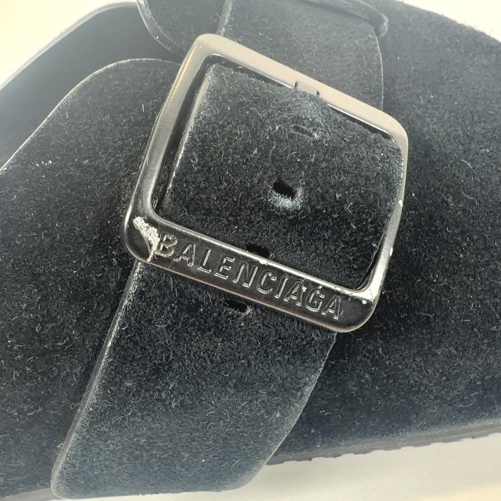 Balenciaga Black Sunday Mules