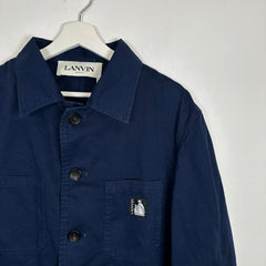Lanvin Classic Pocket Logo Chore Jacket Size L