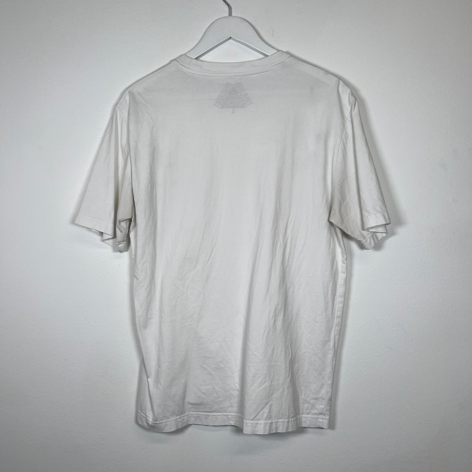 Palace White Triangle Logo Pocket Tee