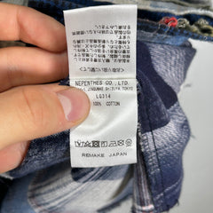 Needles Rebuild Blue Flannel Size XL
