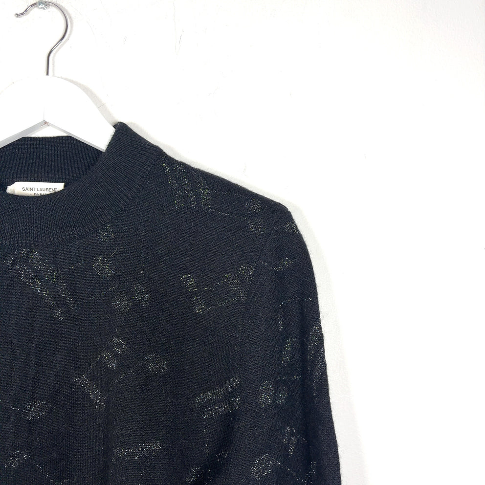 Saint Laurent FW16 'Music Note' Knit Sweater