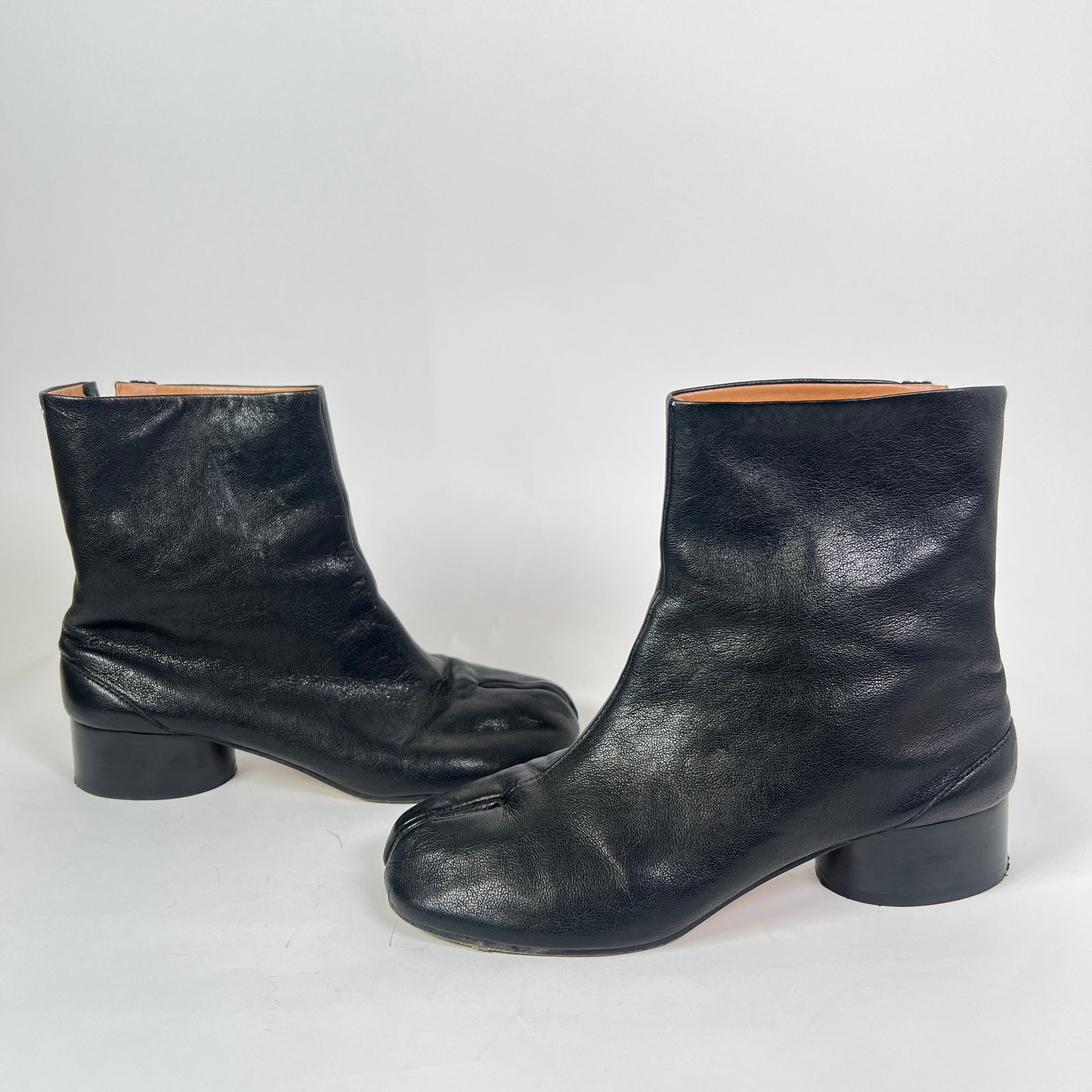 Maison Margiela Leather Tabi Boots