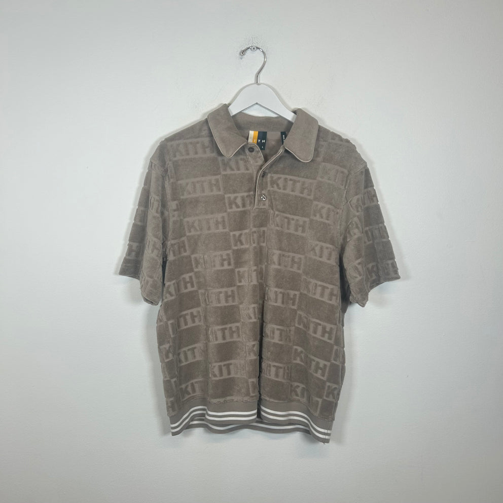 Kith Graham Polo Beige Size L
