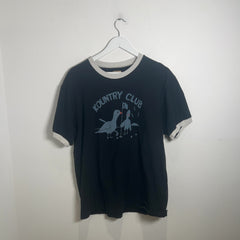 Kapital Black 'Kountry Klub' Baseball Shirt Size 4