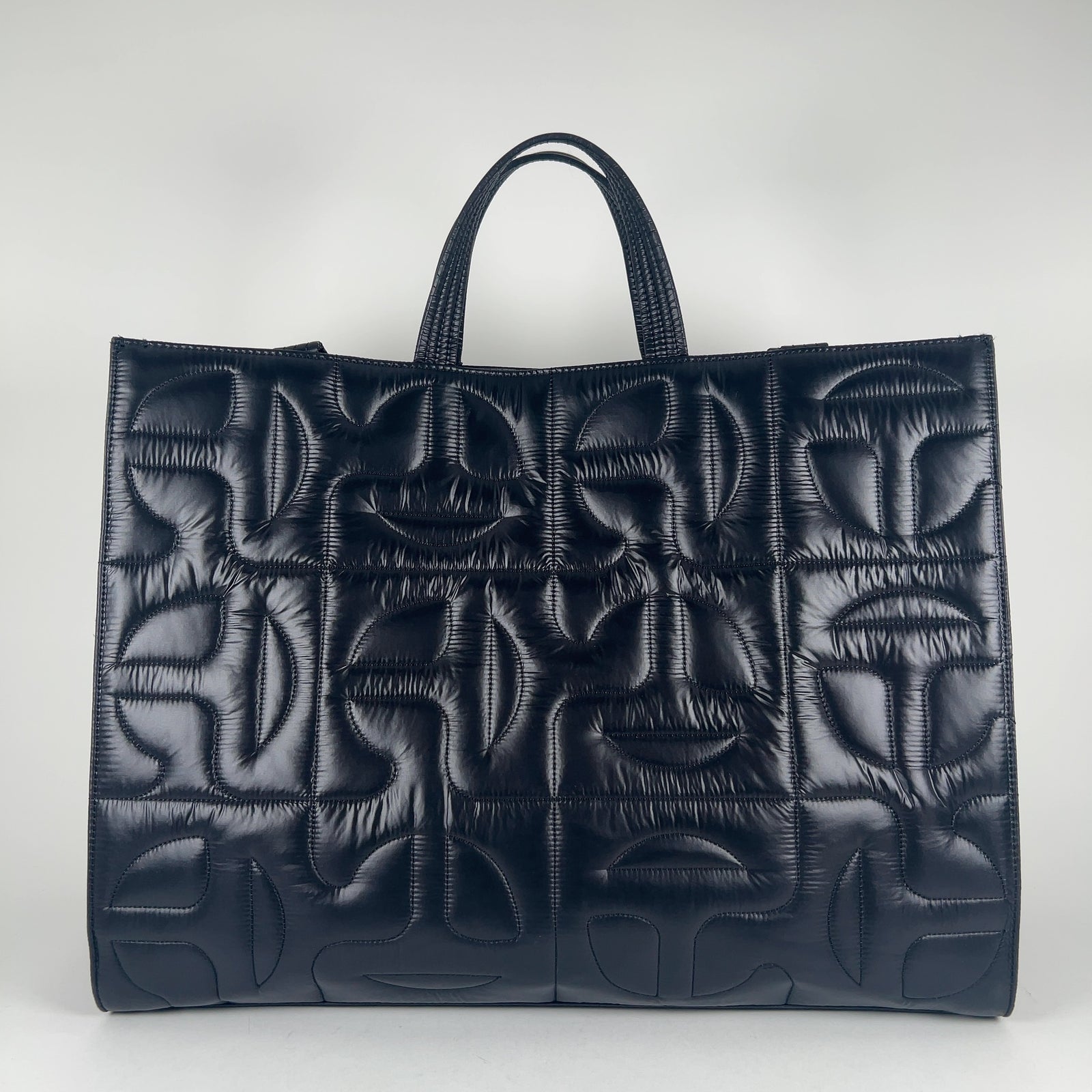 Telfar x Moose Knuckle Puffer Logo Tote Bag