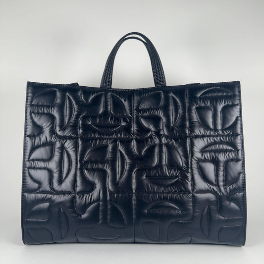 Telfar x Moose Knuckle Puffer Logo Tote Bag