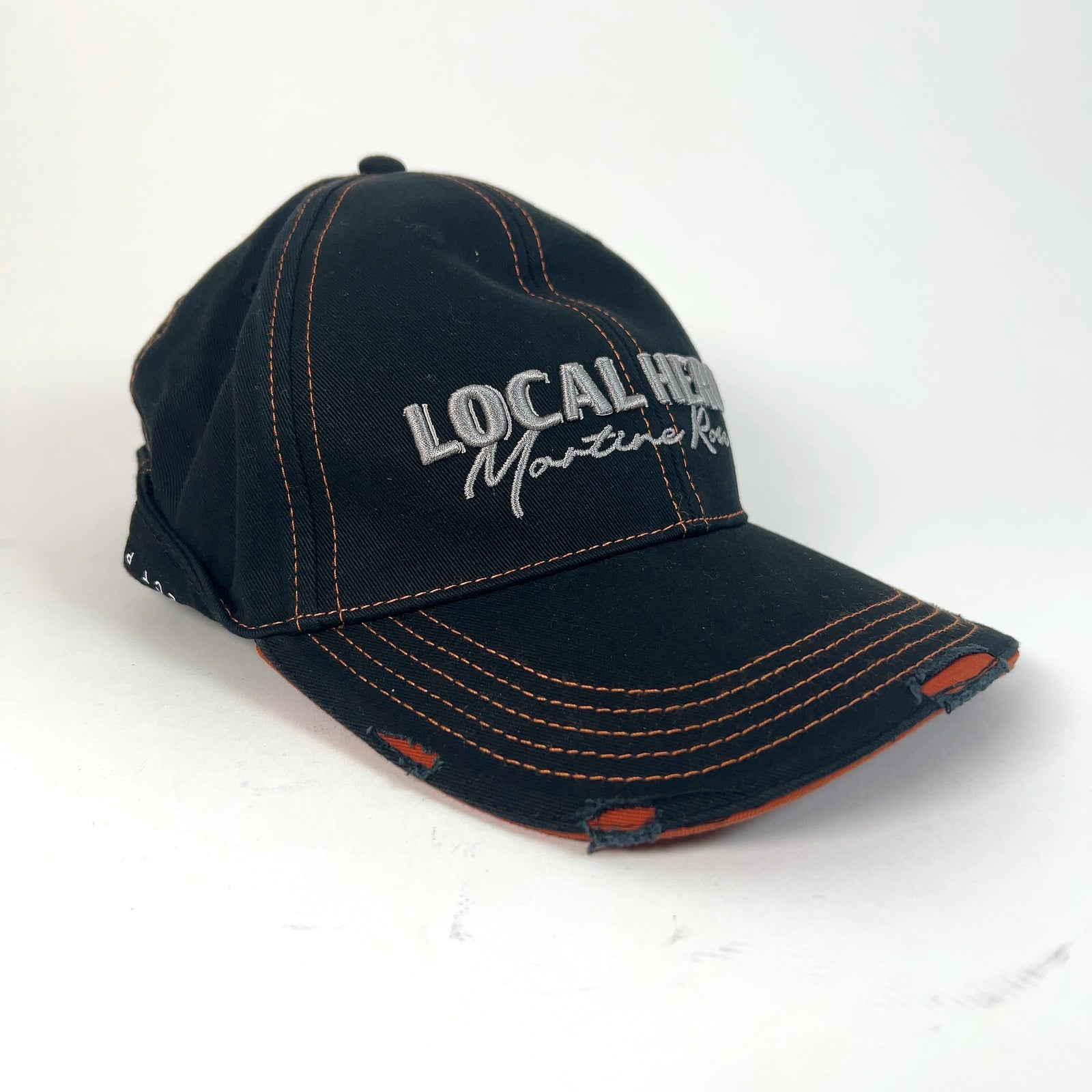 Martine Rose 'Local Hero' Roll Back Graphic Hat