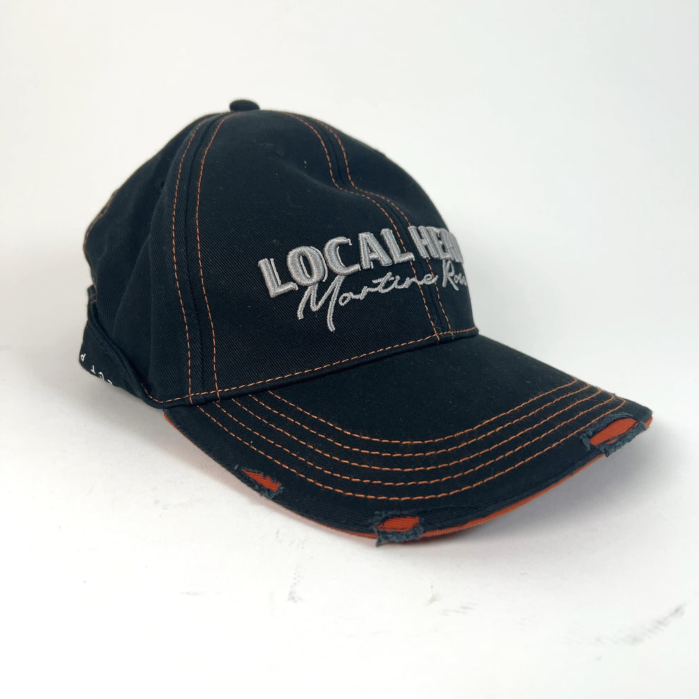 Martine Rose 'Local Hero' Roll Back Graphic Hat