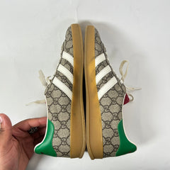 Gucci x Adidas Gazelle Beige GG Monogram Gazelle Size 12