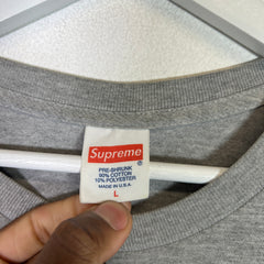 Supreme FW13 Grey Ferrari GT T-Shirt Size L