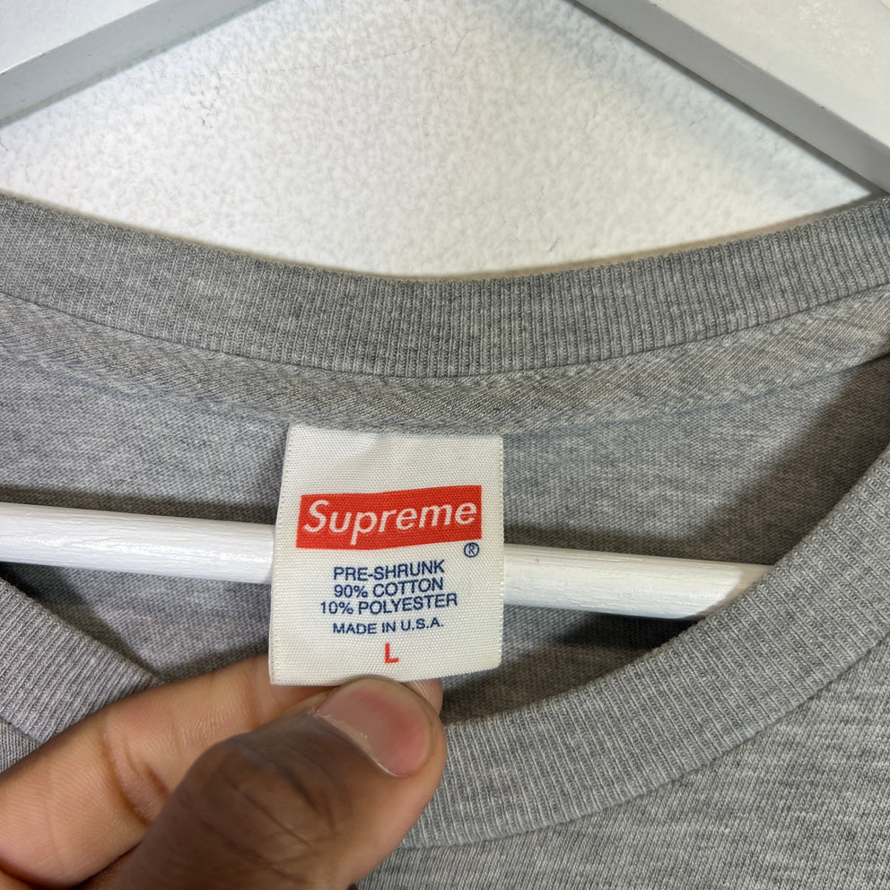 Supreme FW13 Grey Ferrari GT T-Shirt Size L