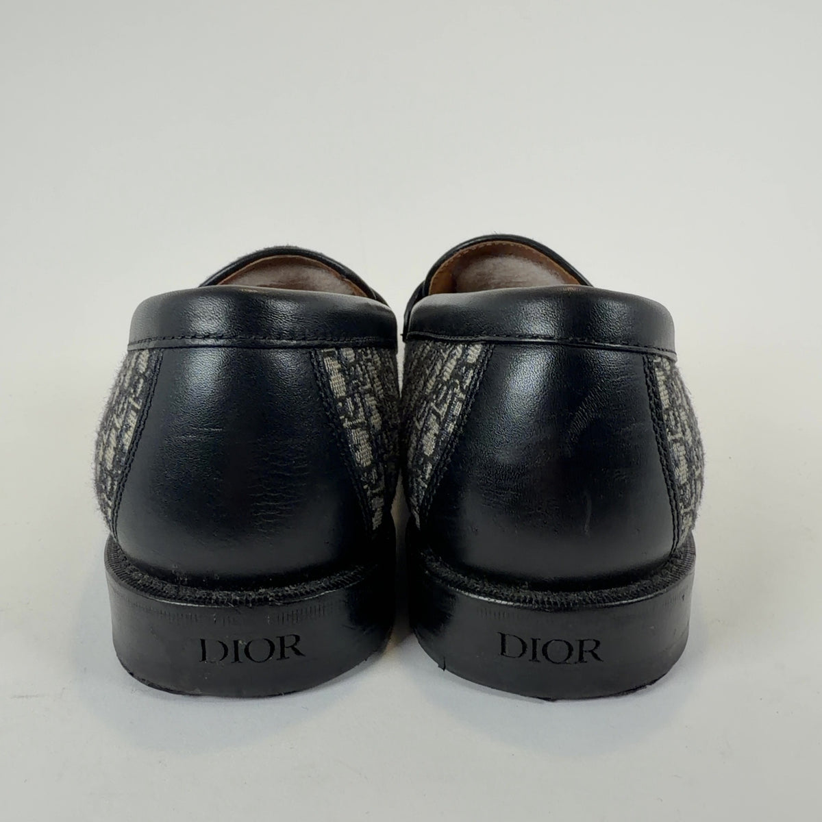 Dior Oblique Monogram Canvas Loafers