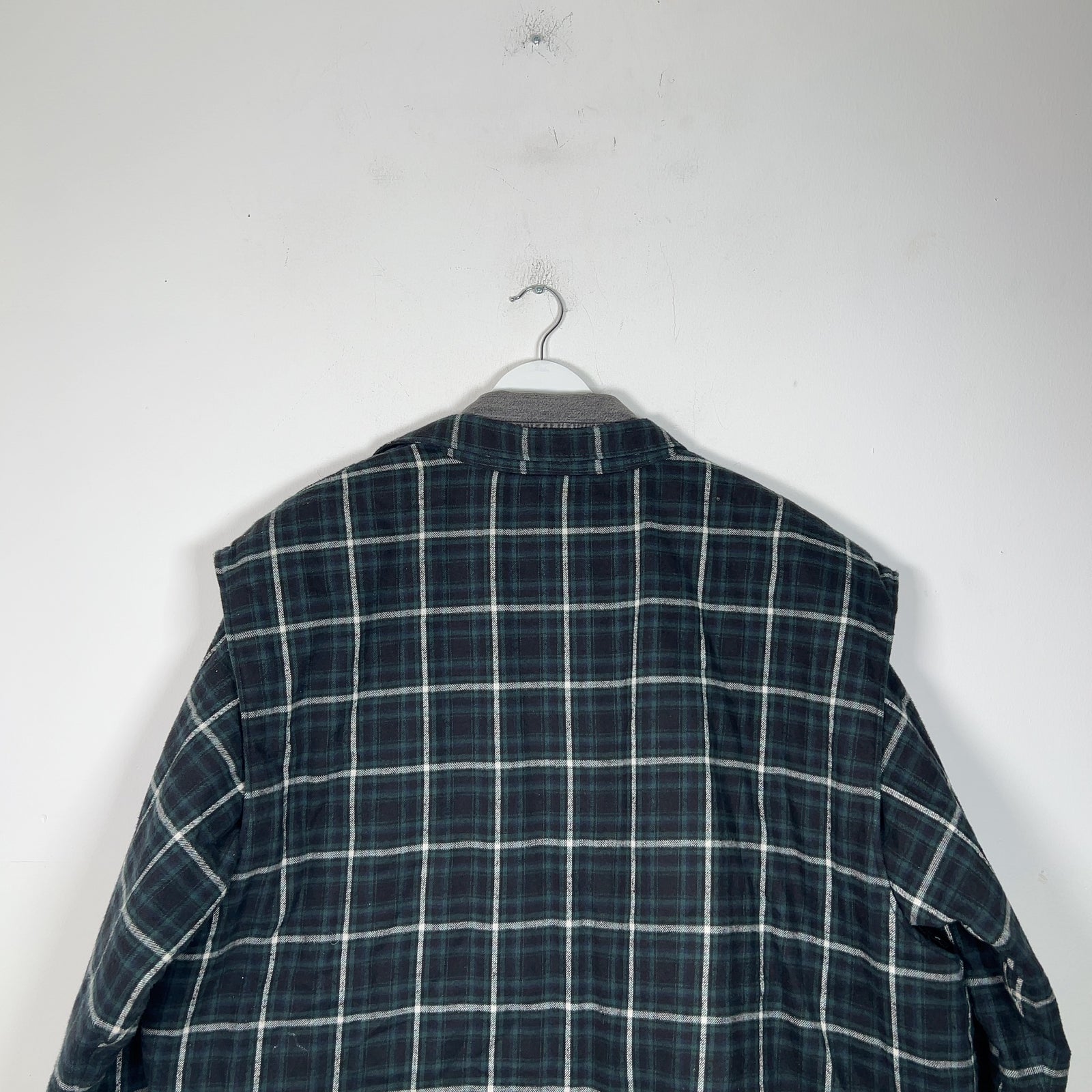Balenciaga Double Layer Flannel Jacket