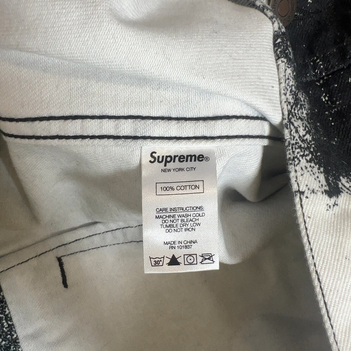 Supreme SS20 x My Bloody Valentine Trucker Jacket
