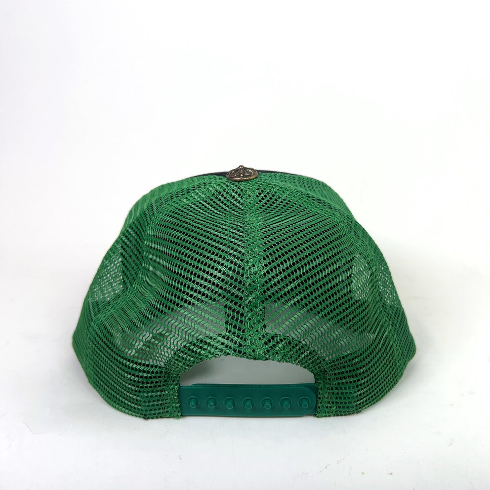 Chrome Hearts Green Hollywood Trucker Hat