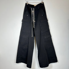 Rick Owens Black Jumbo Bela Cargos Size XL