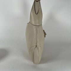 Gucci Vintage Cream Leather Hobo Jackie