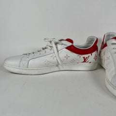 Louis Vuitton Red Monogram Luxembourg Size 11
