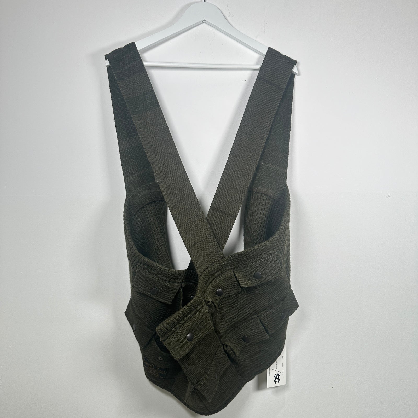 Kapital Green Wool Cargo Utility Rig