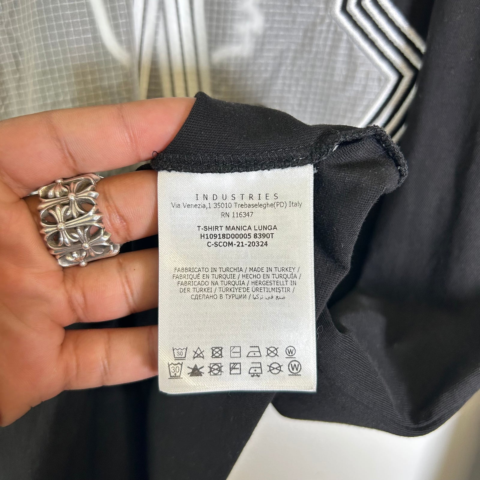 Moncler Black Logo Longsleeve
