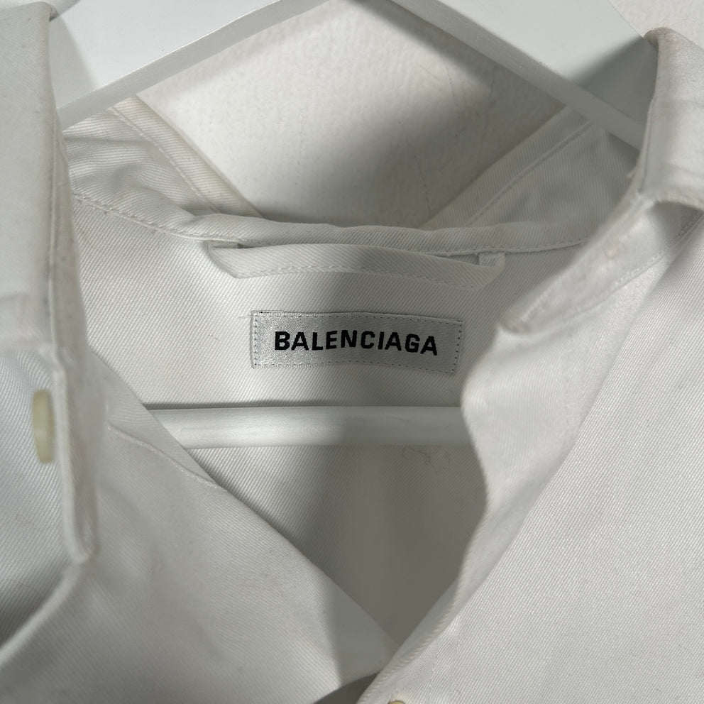 Balenciaga Gym Pulled Shirt Size 38