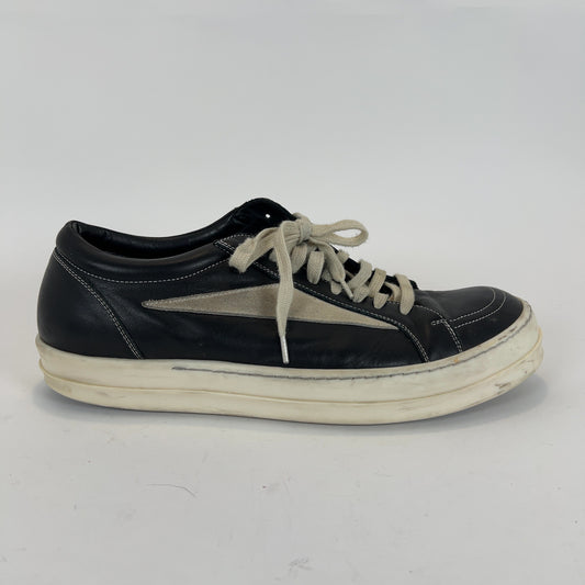 Rick Owens Black Mainline Vintage Low-Top Sneakers