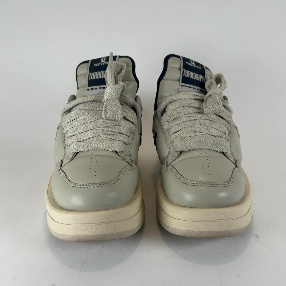 Rick Owens DRKSHDW x Converse 'Turbowpn' Cream Puff Lowtop Sneakers
