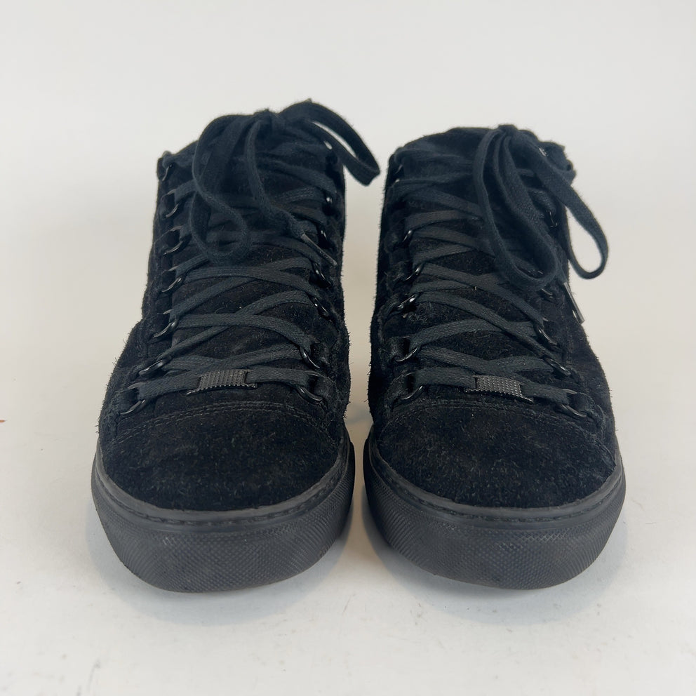 Balenciaga Suede 'Arena' Hightop Sneakers