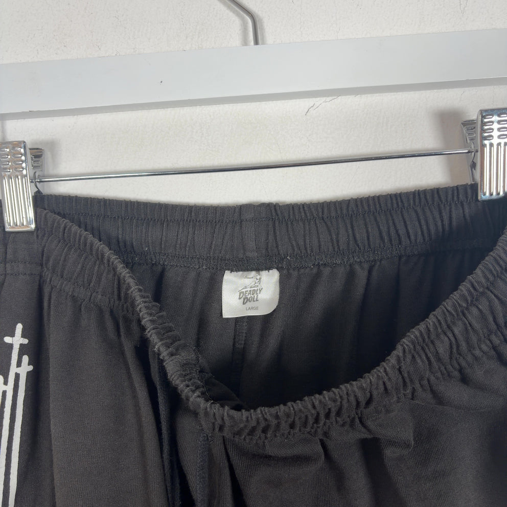 Chrome Hearts x Deadly Doll Patchwork Sweatpants