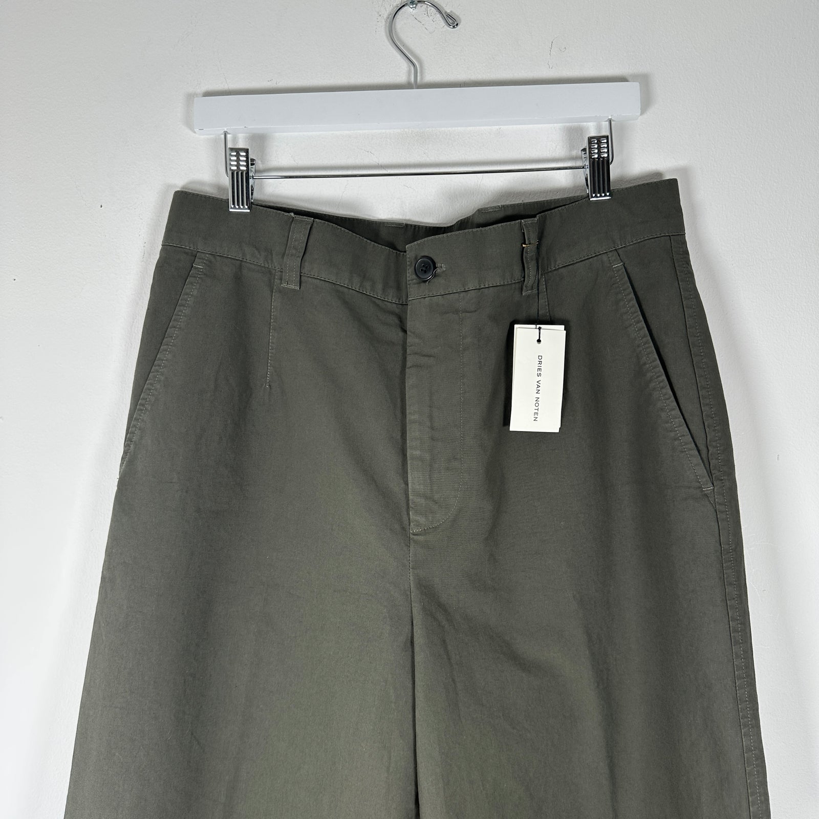 Dries Van Noten Wide Leg Cargo Pants Size 52