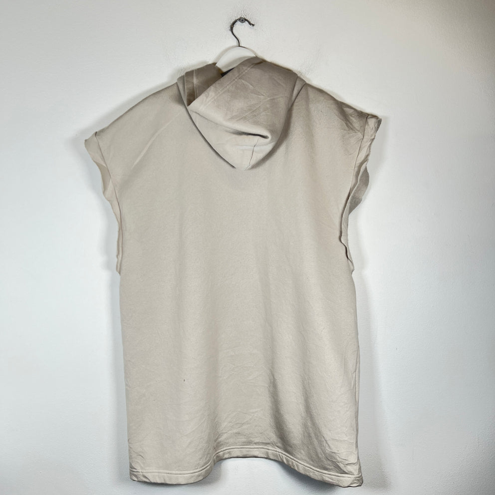 Balenciaga Beige Hooded Vest Size M