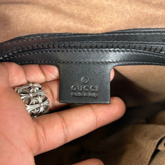 Gucci GG Coated Canvas Buckle Messenger